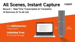 viaim's NoteKit AI Voice Recorder Poised to Transform North American ...