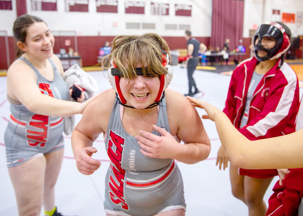 Salamanca wrestlers compete at Dunkirk tourney