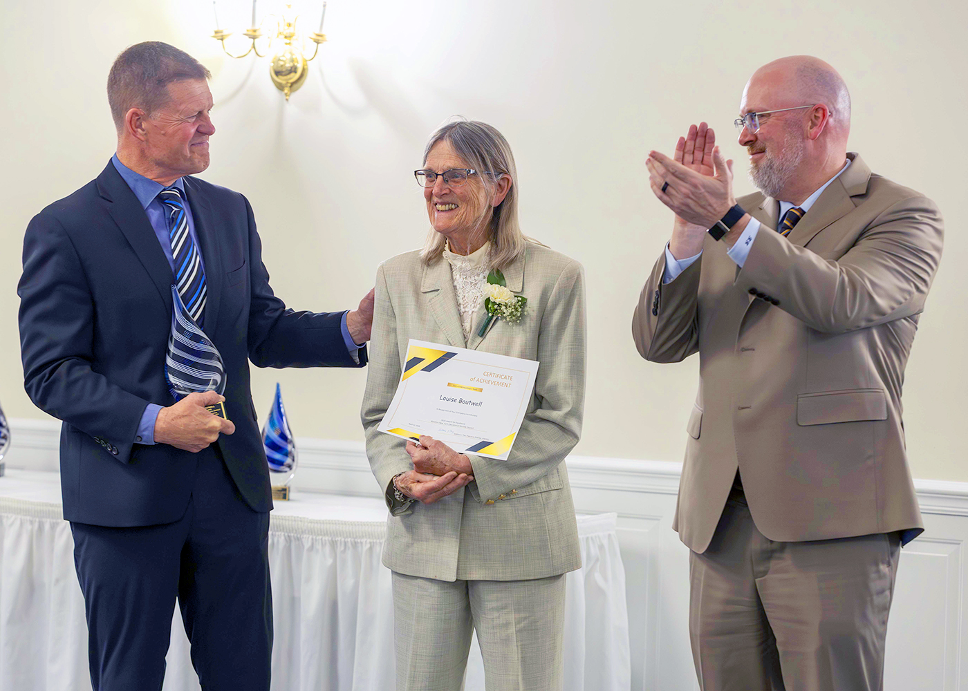 Randolph school board member honored with Award of Excellence ...