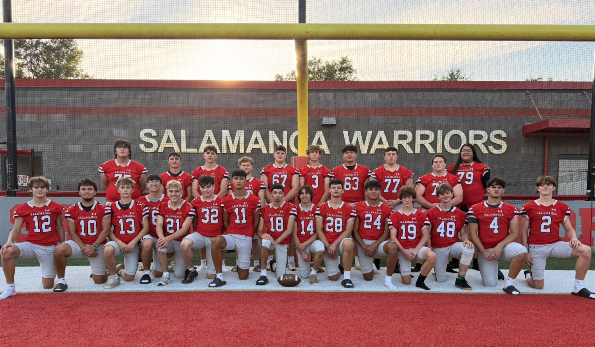Salamanca football leans on strength in the trenches, speed in the backfield